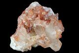 Natural, Red Quartz Crystal Cluster - Morocco #84351-1